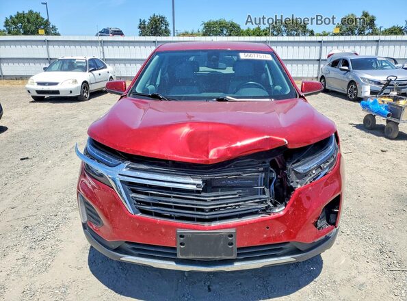 3GNAXUEV6NL192523 2022 CHEVROLET EQUINOX Red წინა ხედი