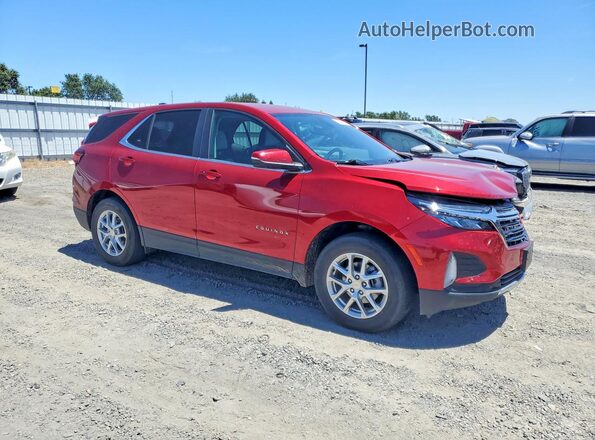3GNAXUEV6NL192523 2022 CHEVROLET EQUINOX Red წინა მარჯვენა