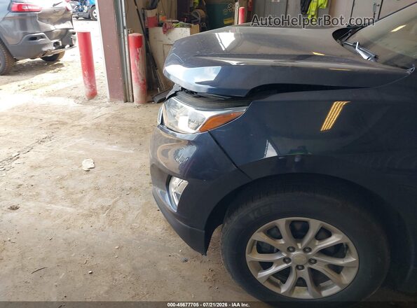 3GNAXUEV7KL107247 2019 CHEVROLET EQUINOX Blue Widok z przodu