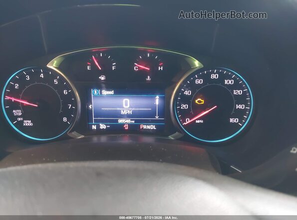 3GNAXUEV7KL107247 2019 CHEVROLET EQUINOX Blue Widok tylnych siedzeń