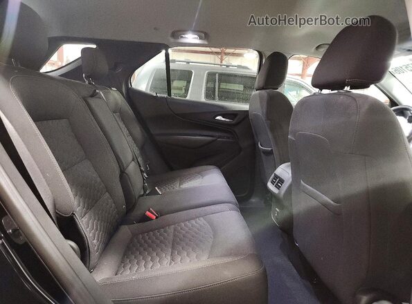 3GNAXUEV7LL322421 2020 CHEVROLET EQUINOX Black Rear interior view