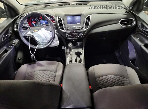 3GNAXUEV7LL322421 2020 CHEVROLET EQUINOX Black Dashboard view