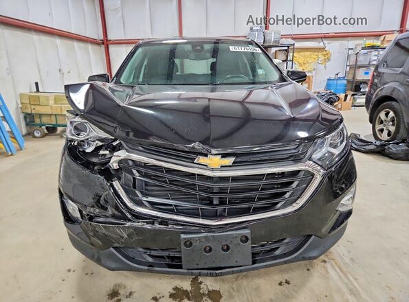 3GNAXUEV7LL322421 2020 CHEVROLET EQUINOX Black Front view