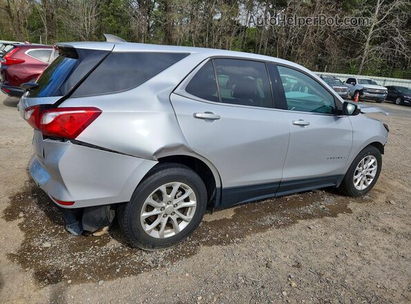 3GNAXUEV7LS518347 2020 CHEVROLET EQUINOX Silver Trasero derecho