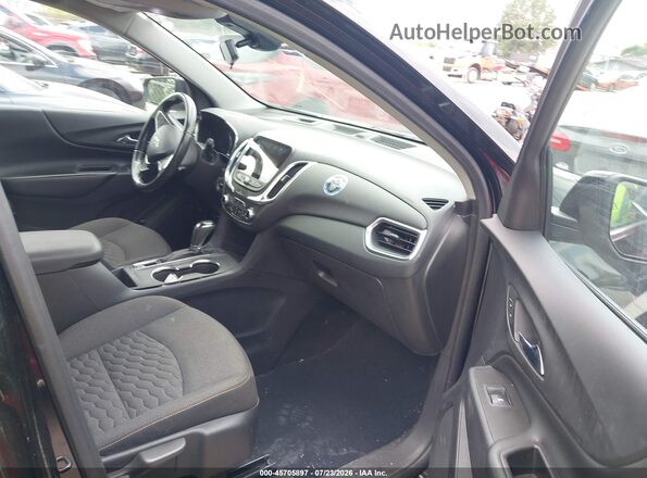 3GNAXUEV7ML359793 2021 CHEVROLET EQUINOX Черный Вид салона спереди