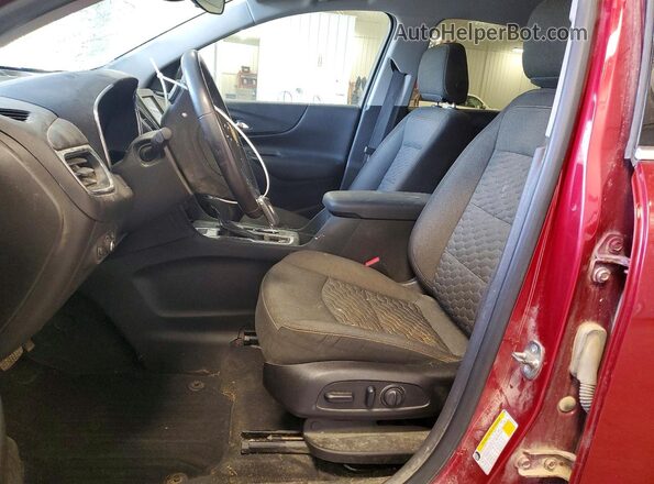 3GNAXUEV8LS538137 2020 CHEVROLET EQUINOX Red Вид салону спереду
