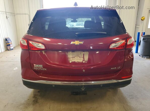 3GNAXUEV8LS538137 2020 CHEVROLET EQUINOX Red Вид ззаду