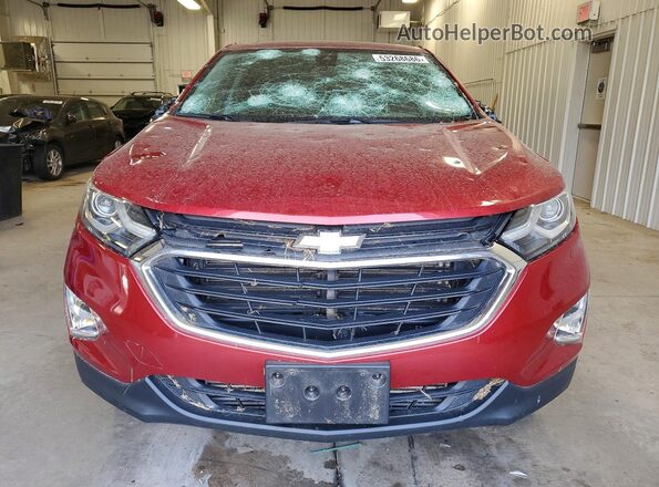 3GNAXUEV8LS538137 2020 CHEVROLET EQUINOX Red Вид спереду
