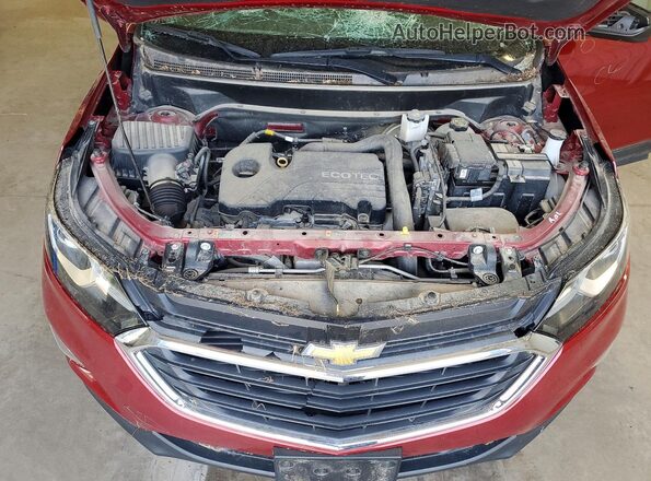 3GNAXUEV8LS538137 2020 CHEVROLET EQUINOX Red Вид підкапотного простору
