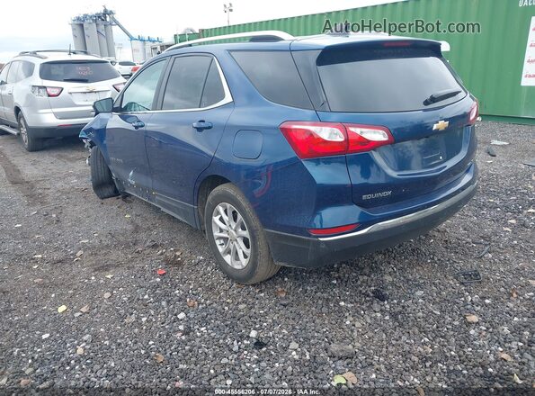 3GNAXUEV8ML356837 2021 CHEVROLET EQUINOX Blue Trasero izquierdo