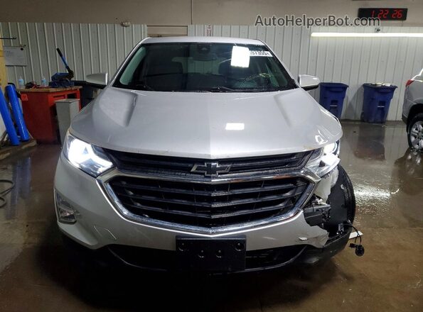 3GNAXUEV8MS101076 2021 CHEVROLET EQUINOX Silver Front view