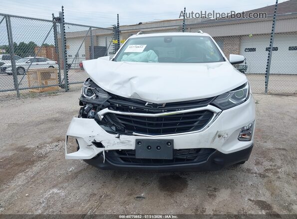 3GNAXUEV8MS172083 2021 CHEVROLET EQUINOX White Widok zestawu wskaźników