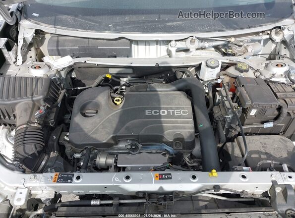 3GNAXUEV8MS174612 2021 CHEVROLET EQUINOX Silver Вид ззаду