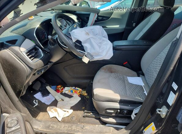 3GNAXUEV8NL276052 2022 CHEVROLET EQUINOX Black Սալոնի դիմացի տեսք