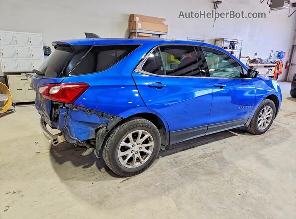 3GNAXUEV9KS511432 2019 CHEVROLET EQUINOX Blue Հետևի աջ