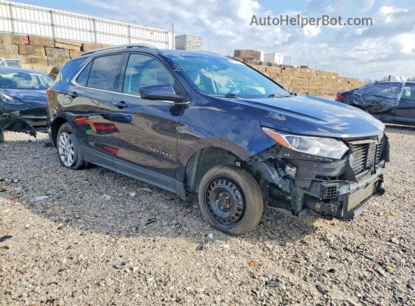 3GNAXUEV9LS707078 2020 CHEVROLET EQUINOX Синий Передняя правая четверть