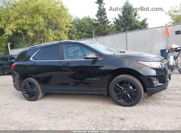 3GNAXUEV9ML336628 2021 CHEVROLET EQUINOX Black Вид задньої частини салону