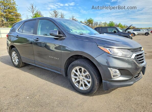 3GNAXUEV9ML387854 2021 CHEVROLET EQUINOX Gray Front right