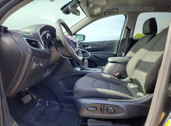 3GNAXUEV9ML387854 2021 CHEVROLET EQUINOX Gray Front interior view