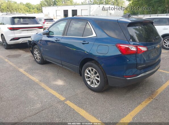 3GNAXUEV9ML399339 2021 CHEVROLET EQUINOX Blue Задня ліва чверть
