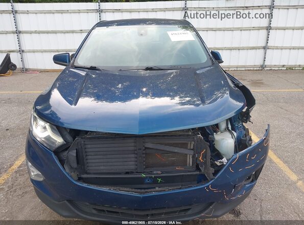 3GNAXUEV9ML399339 2021 CHEVROLET EQUINOX Blue Вид щитка приладів