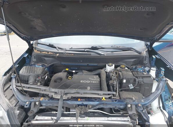 3GNAXUEV9ML399339 2021 CHEVROLET EQUINOX Blue Вид ззаду