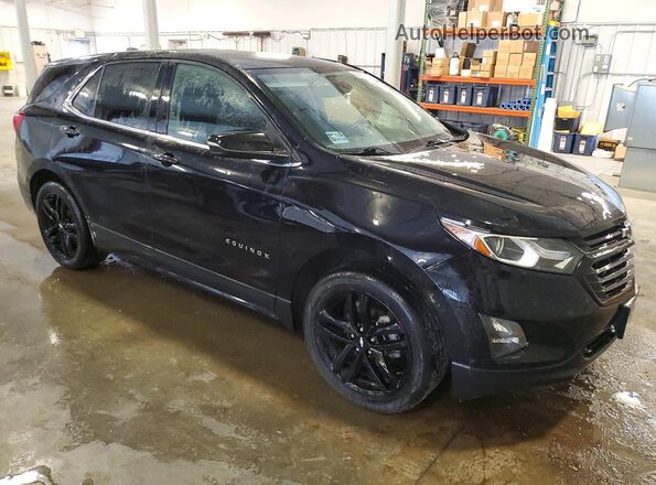 3GNAXUEVXLL190447 2020 CHEVROLET EQUINOX Black Передня права чверть