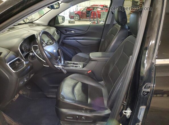 3GNAXUEVXLL190447 2020 CHEVROLET EQUINOX Black Вид салону спереду