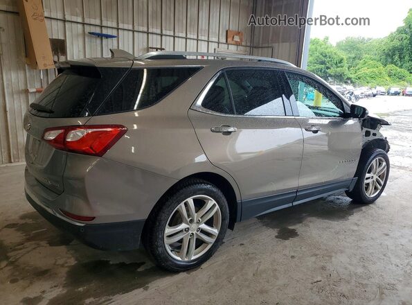 3GNAXVEV2JL112683 2018 CHEVROLET EQUINOX Желто-коричневый Задняя правая четверть