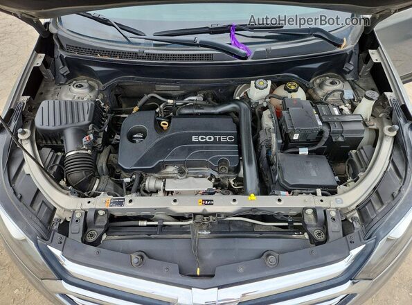 3GNAXVEV5JS607918 2018 CHEVROLET EQUINOX Желто-коричневый Вид подкапотного пространства