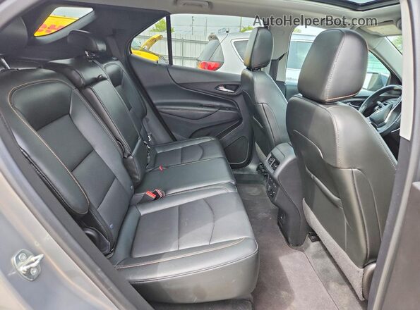 3GNAXVEV5JS607918 2018 CHEVROLET EQUINOX Желто-коричневый Вид задней части салона