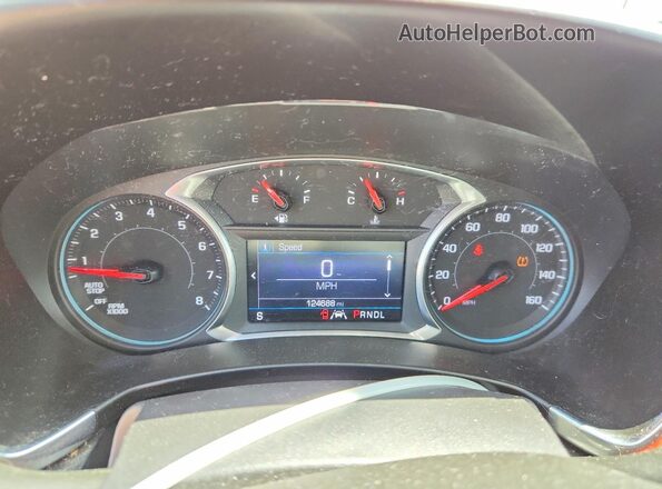 3GNAXVEX4LL209713 2020 CHEVROLET EQUINOX Red ხელსაწყოთა პანელის ხედი