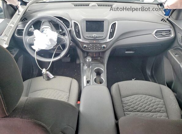 3GNAXVEX6KL157161 2019 CHEVROLET EQUINOX Синий Вид панели приборов