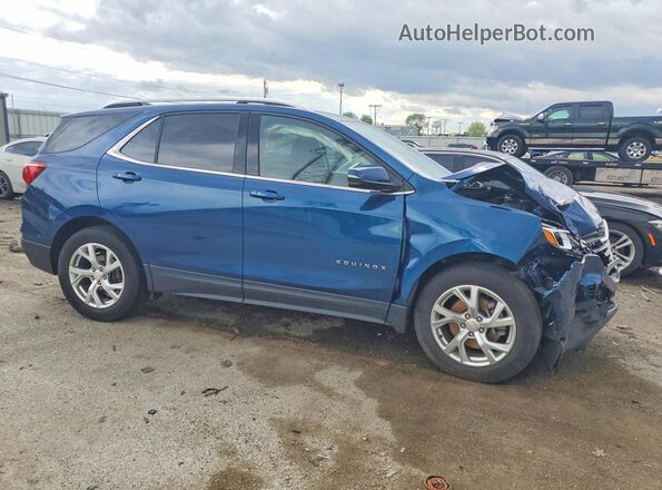 3GNAXVEX6KL157161 2019 CHEVROLET EQUINOX Синий Передняя правая четверть