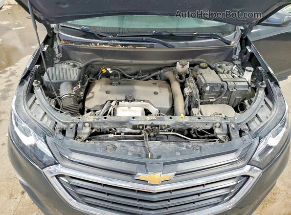 3GNAXVEX7LS525502 2020 CHEVROLET EQUINOX Silver Вид задньої частини салону