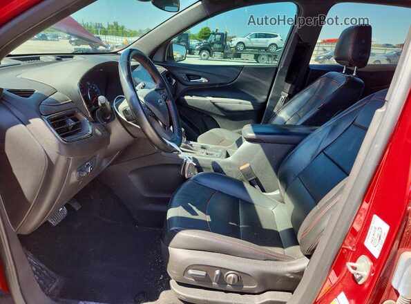 3GNAXWEG0PL151157 2023 CHEVROLET EQUINOX Red Front interior view
