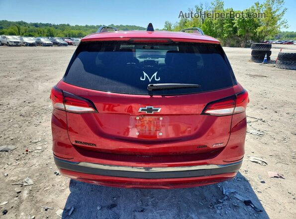 3GNAXWEG0PL151157 2023 CHEVROLET EQUINOX Red Rear view