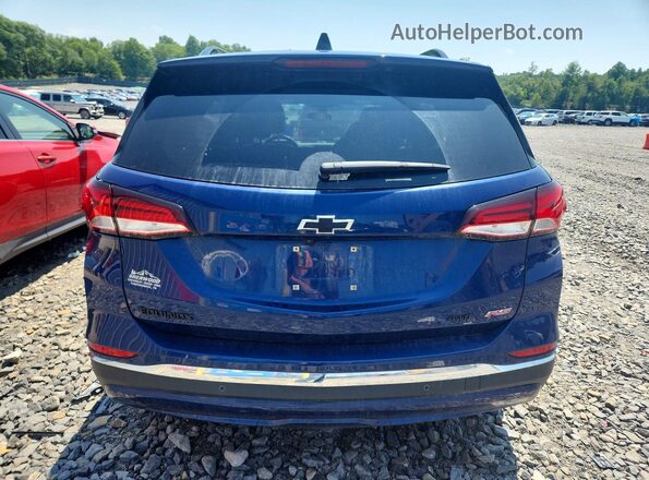 3GNAXWEG3PS116859 2023 CHEVROLET EQUINOX Blue უკანა ხედი