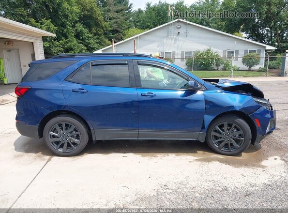 3GNAXWEG3PS152924 2023 CHEVROLET EQUINOX Синий Вид задней части салона