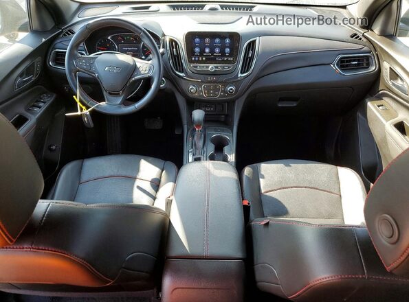3GNAXWEG5RL178650 2024 CHEVROLET EQUINOX Black Вид панелі приладів