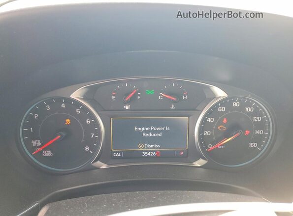 3GNAXWEG6RL320536 2024 CHEVROLET EQUINOX Белый Вид щитка приборов