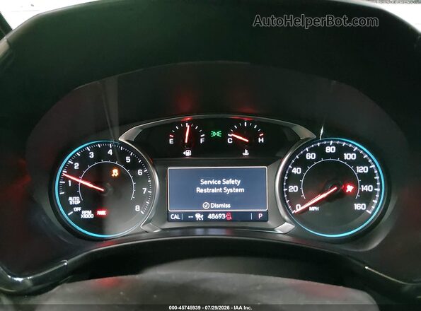 3GNAXWEG7PL205506 2023 CHEVROLET EQUINOX Black Vista de los asientos traseros