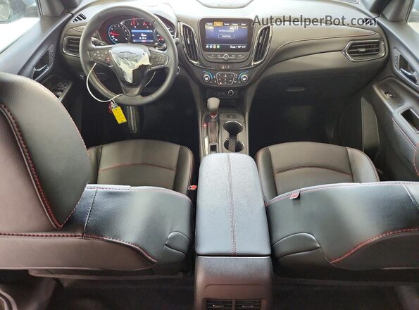3GNAXWEG7RL339824 2024 CHEVROLET EQUINOX Silver Вид панелі приладів