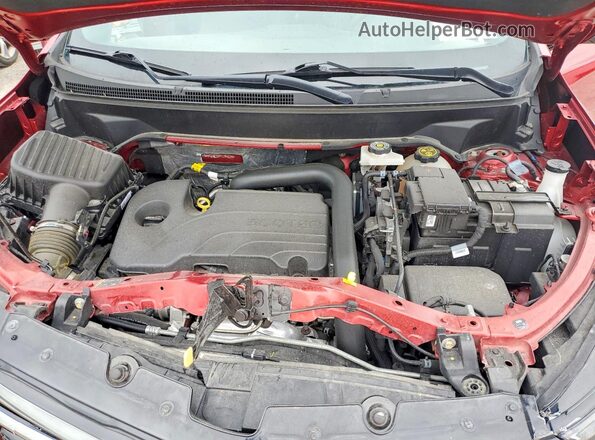 3GNAXWEG8PS130529 2023 CHEVROLET EQUINOX Red Vista del compartimento del motor