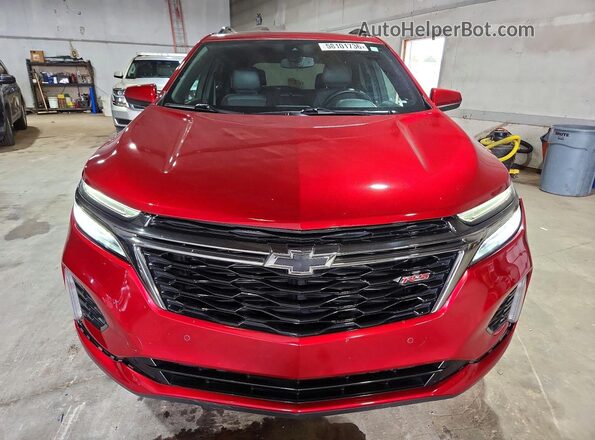 3GNAXWEG8PS157973 2023 CHEVROLET EQUINOX Red Vista frontal