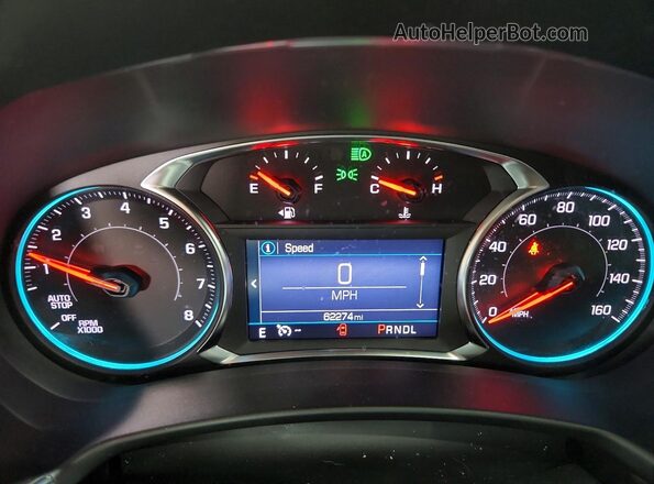 3GNAXWEG8PS157973 2023 CHEVROLET EQUINOX Red Vista del cuadro de instrumentos