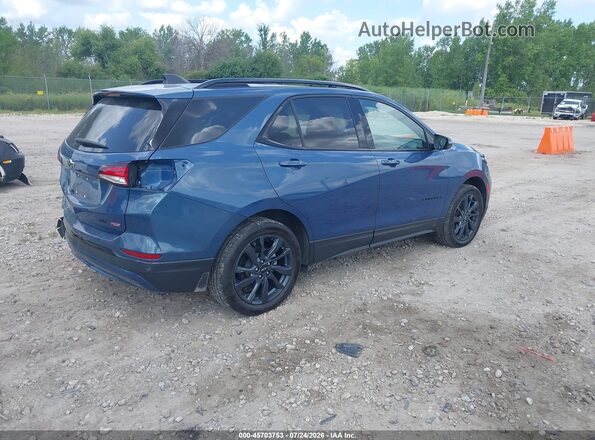 3GNAXWEG8RL152253 2024 CHEVROLET EQUINOX Blue Հետևի աջ