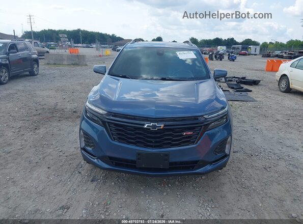 3GNAXWEG8RL152253 2024 CHEVROLET EQUINOX Blue Սալոնի հետևի տեսք