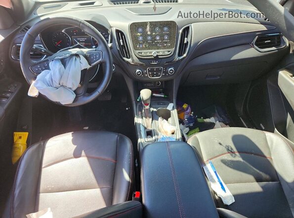 3GNAXWEG9PL233923 2023 CHEVROLET EQUINOX White Dashboard view