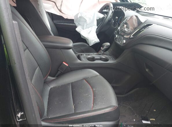 3GNAXWEG9RL272479 2024 CHEVROLET EQUINOX Black Widok wnętrza z przodu